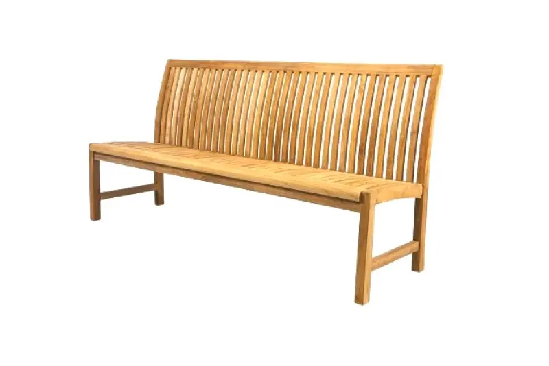 Gartenbank aus Teakholz Hawaii ohne Armlehne