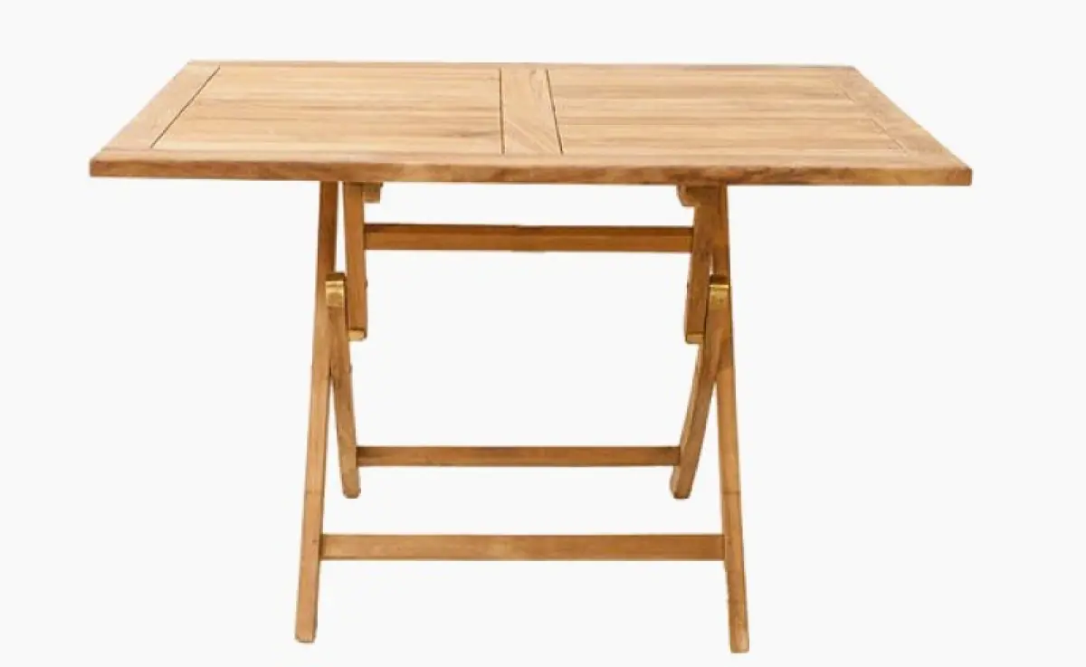 Klapptisch aus Teakholz Pula Rechteckig