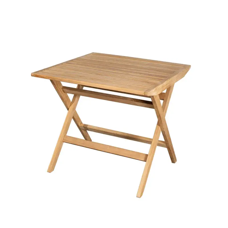 Klappbarer Teakholz Tisch Zeta