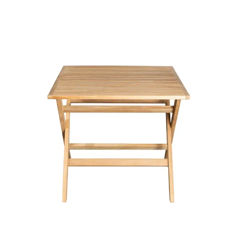 Klappbarer Teakholz Tisch Zeta