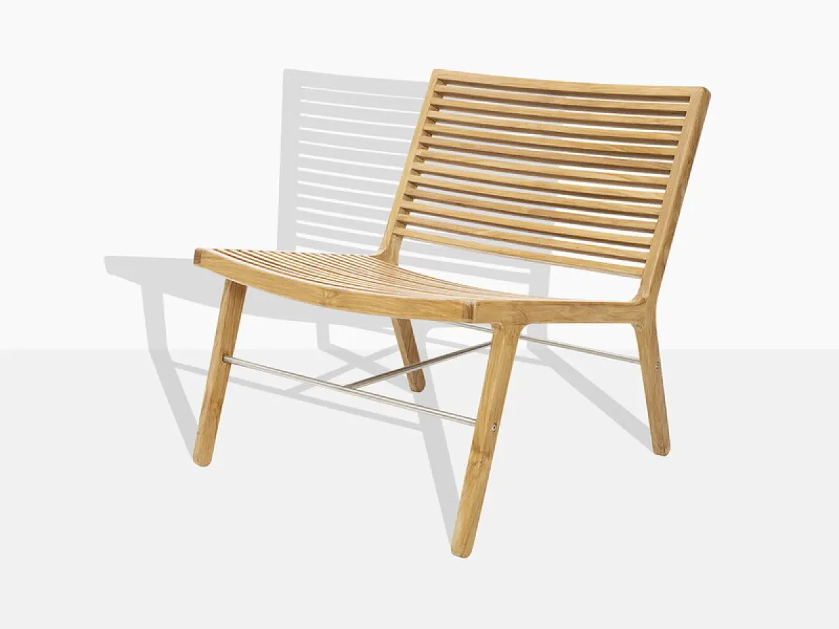 Gartenstuhl aus Teakholz Relax 