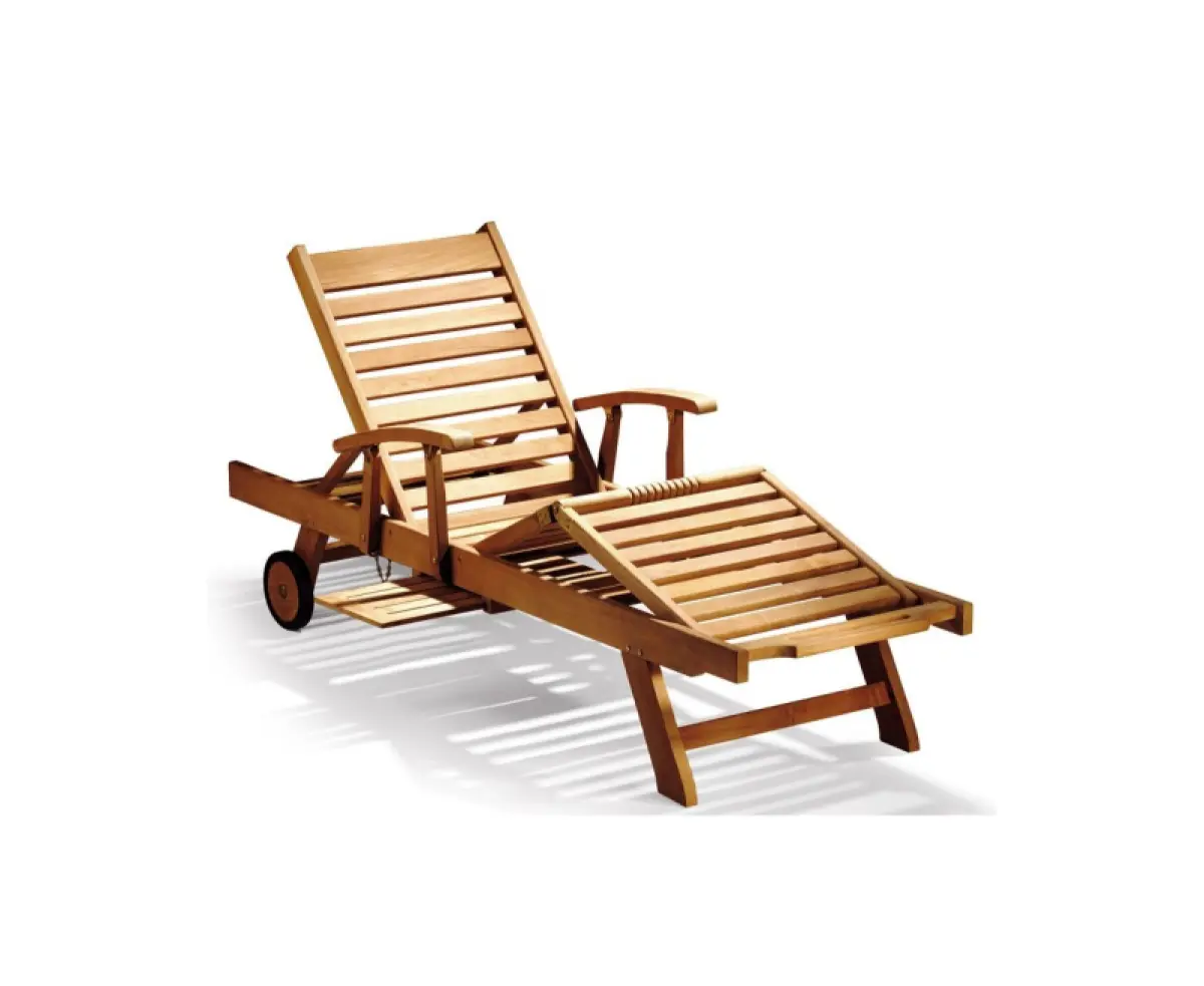 Sonnenliege aus Teakholz Conford 