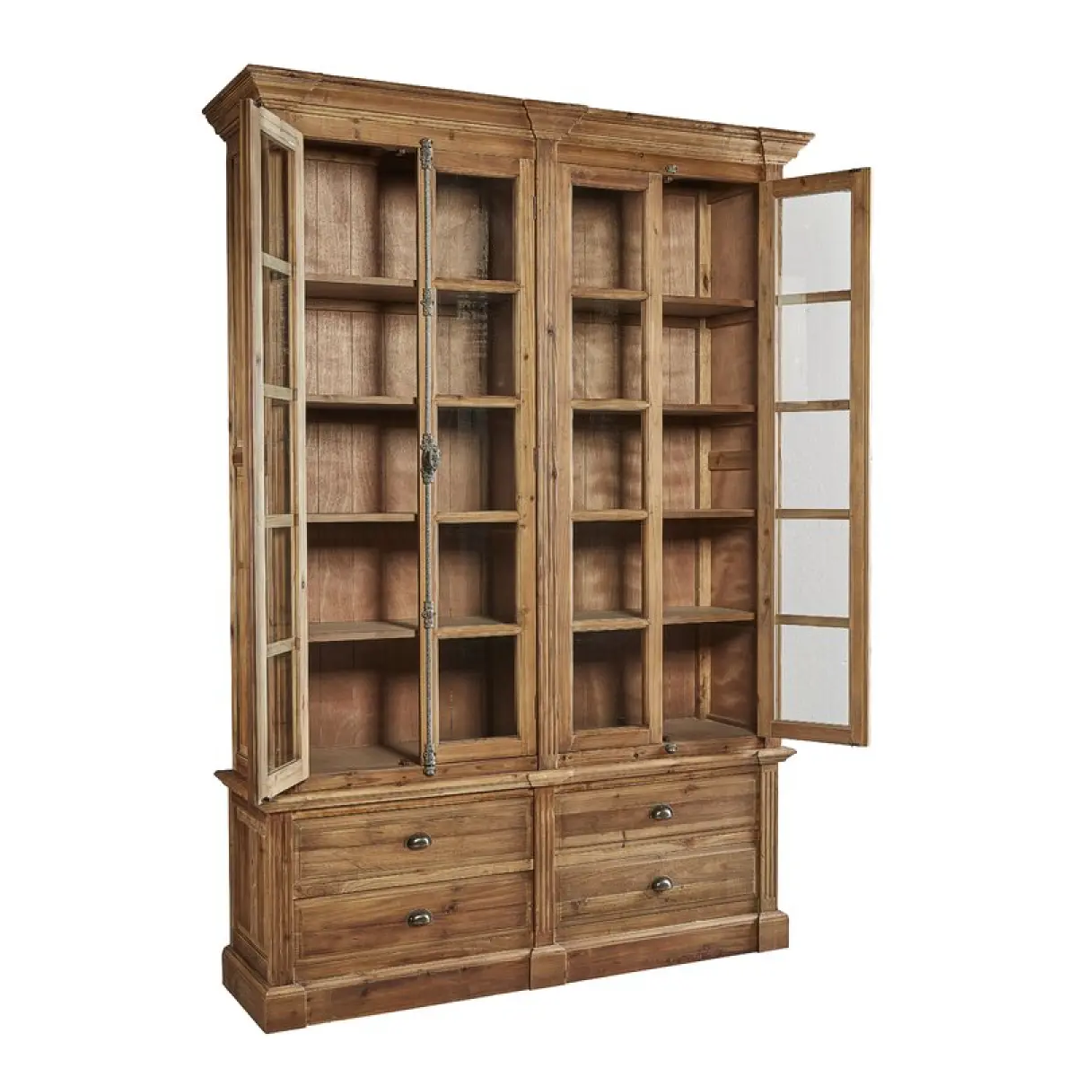 Teakholz Schrank Leoni